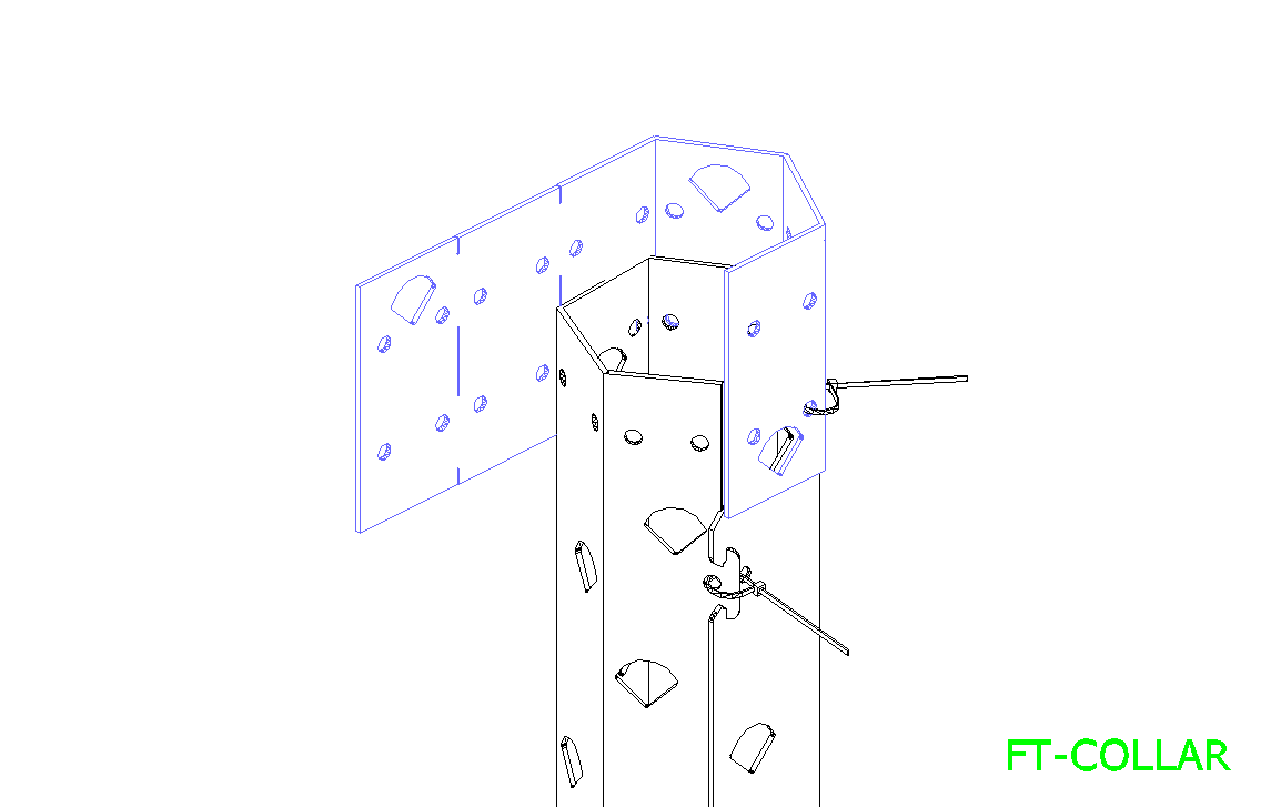 Fishing Tree Artificial Habitat End to End Connection Collar