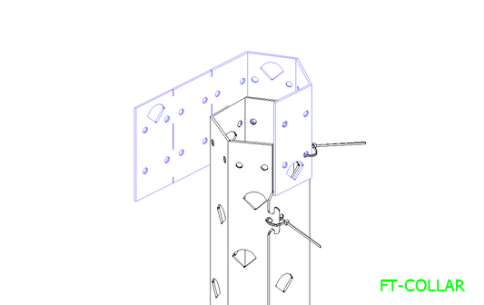 Fishing Tree Artificial Habitat End to End Connection Collar