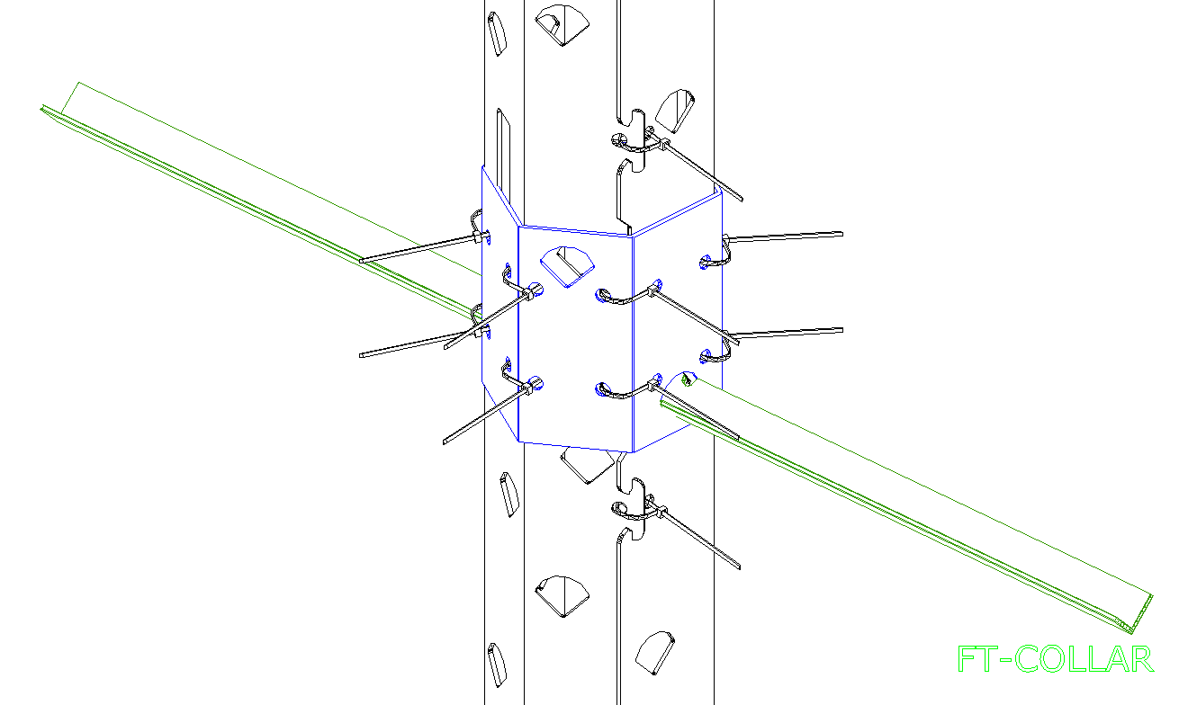 Fishing Tree Artificial Habitat End to End Connection Collar