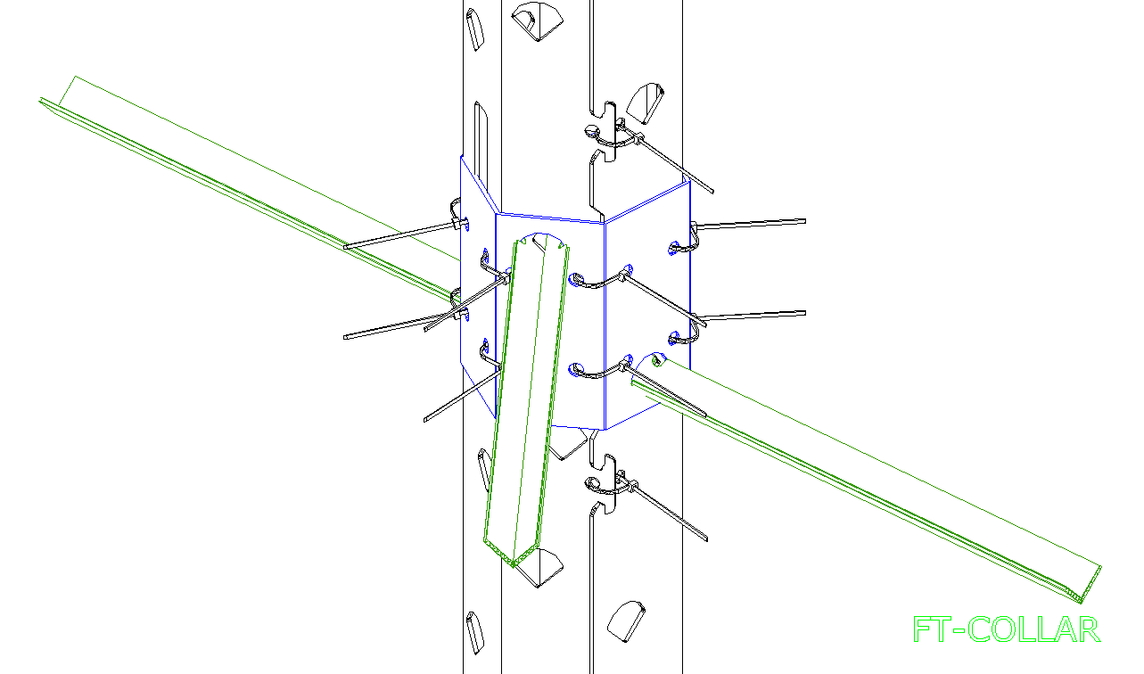Fishing Tree Artificial Habitat End to End Connection Collar