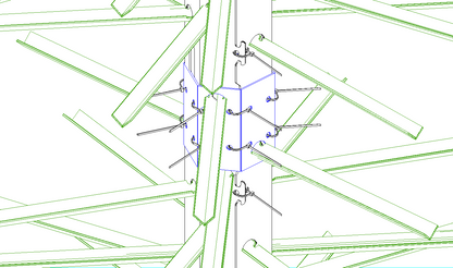 Fishing Tree Artificial Habitat End to End Connection Collar